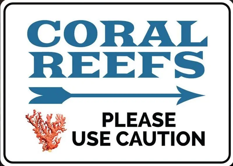 Coral Reefs Sign, Coral Lovers, Coral Snorkel Reef, Coral, Beach Coastal Decor, Metal Beach Gift, Aluminum Gift, Coral Reef sign