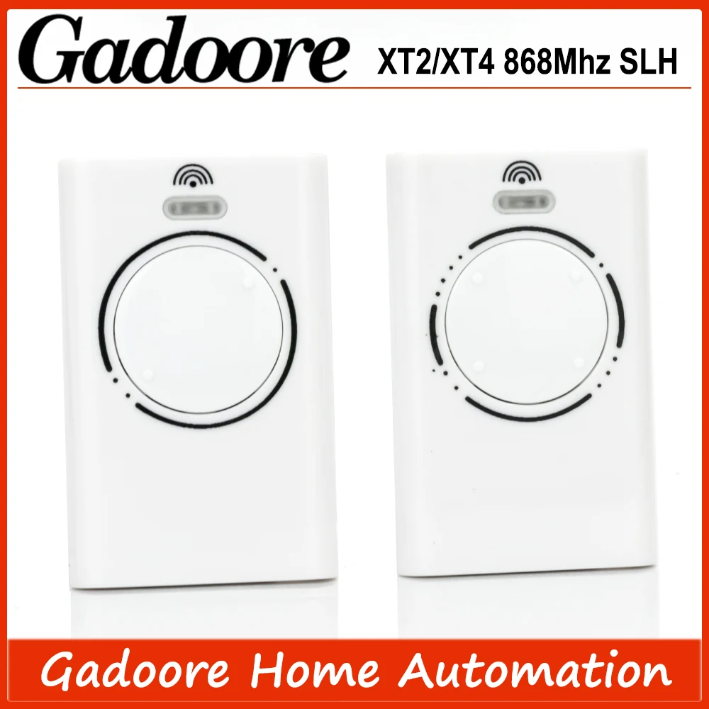 Gadoore XT2 XT4 868MHz SLH LR Gate Remote XT2 XT4 Compatible with 868Mhz Frequency XT2/XT4 SLH, XT2/XT4 SLH LR Garage Remote