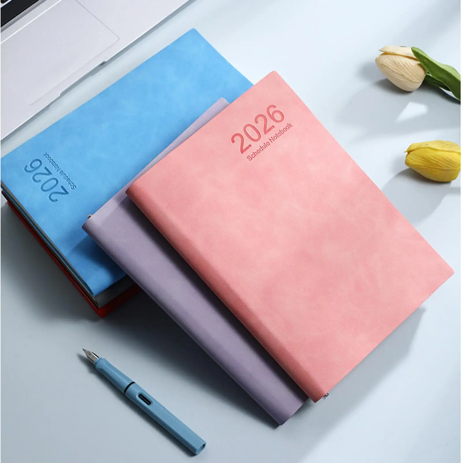 Daily Planner Notebook 2026 Day Agenda Planner Task Notebook A5 Aesthetic Design Stationery Hardcover Notes Journal For Meal