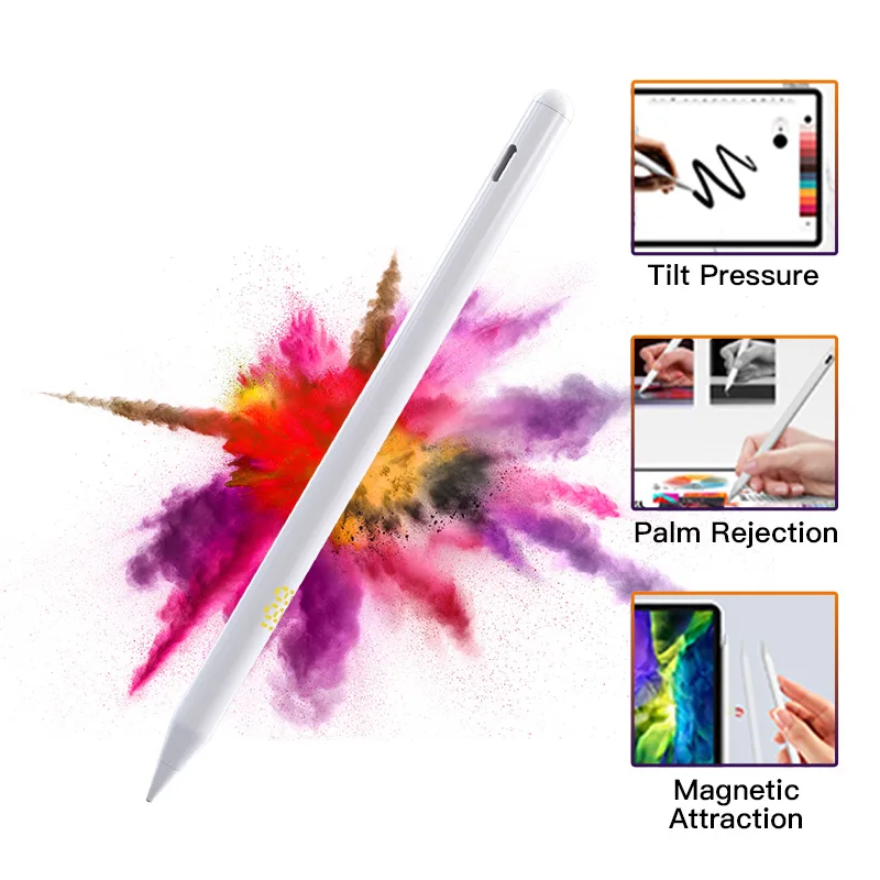 

Stylus Pen For Apple Pencil Stylus Compatible with iPad pro Mini 2018-2024 Models Palm Rejection iPad Accessories for Pen Users