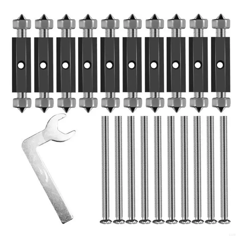 

E5BE 10PCS WALLES SWEATERS CASSETEMERSER Регулируемые кассетные винты электрические винты