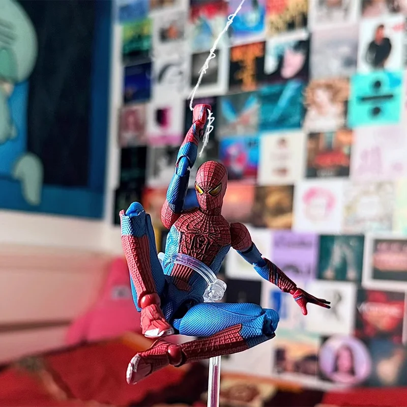 Ct Factory Maf001 놀라운 스파이더 맨 피터 파커 앤드류 가필드 매직 스파이더 맨 Shf 애니메이션 액션 피규어 모델 장난감 선물