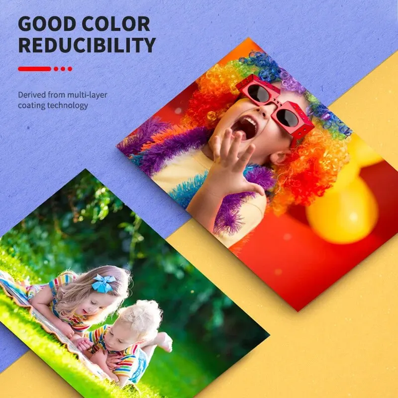 100PCS 200g High Light Inkjet Print Photo Paper