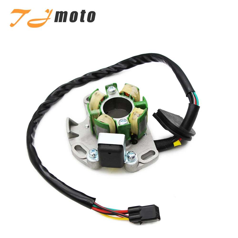 Motorcycle Magneto Stator Coil For Suzuki RM250 2001 2002 2003 2004 2005-2006 RM250 RM250Z 2006 32101-37F00 32101-37F10