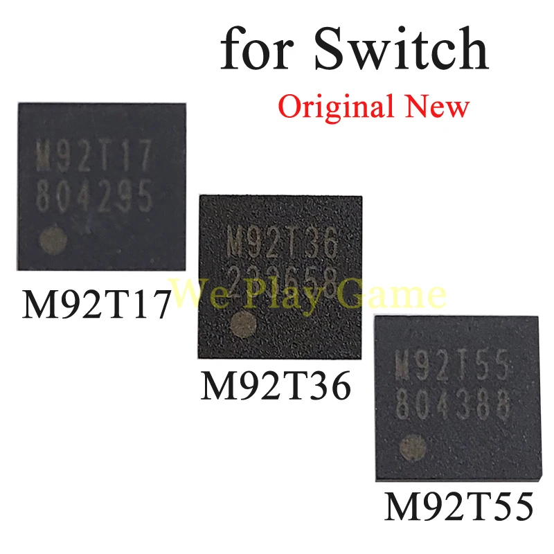 M92T17 M92T36 M92T55 Management Charging IC Chips For Nintendo Switch NS Console Display HDMI-Compatible