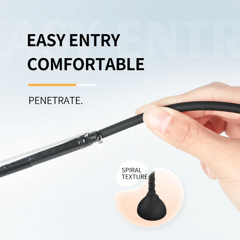 ذكر سيليكون المثيرة مجرى البول قفل لعبة استثارة القضيب موسعات الصوت الحصان العين عصا الكبار لعبة الجنس للرجال مثلي الجنس شفط كأس العفة قفص #6