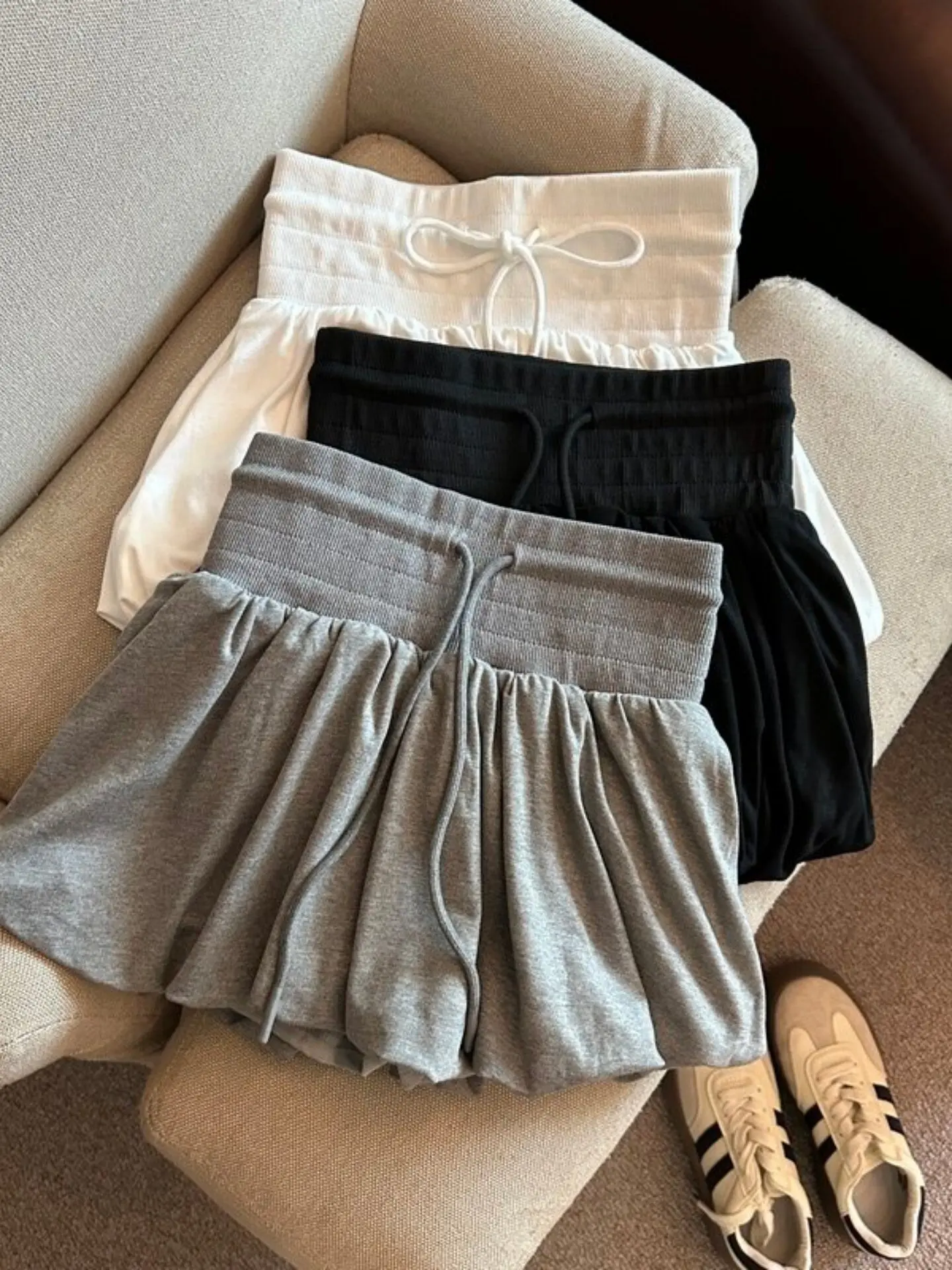 

Женская серая юбка А-силуэта в винтажном стиле 2000-х годов, балетный стиль, с высокой талией, мини-юбка, в стиле Харадзюку, корейский стиль, юбка Y2K, летняя одежда 2026