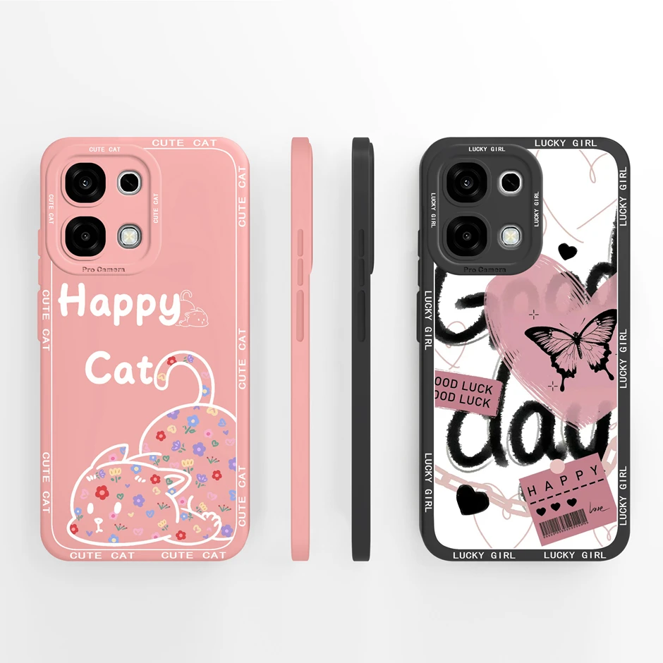 ل ممن لهم A6 برو حافظة النفط اللوحة الأزهار لينة السائل سيليكون الغطاء الواقي ل ممن لهم A6 A 6 برو 4 جرام 5 جرام مكافحة قطرة Fundas الوفير #6