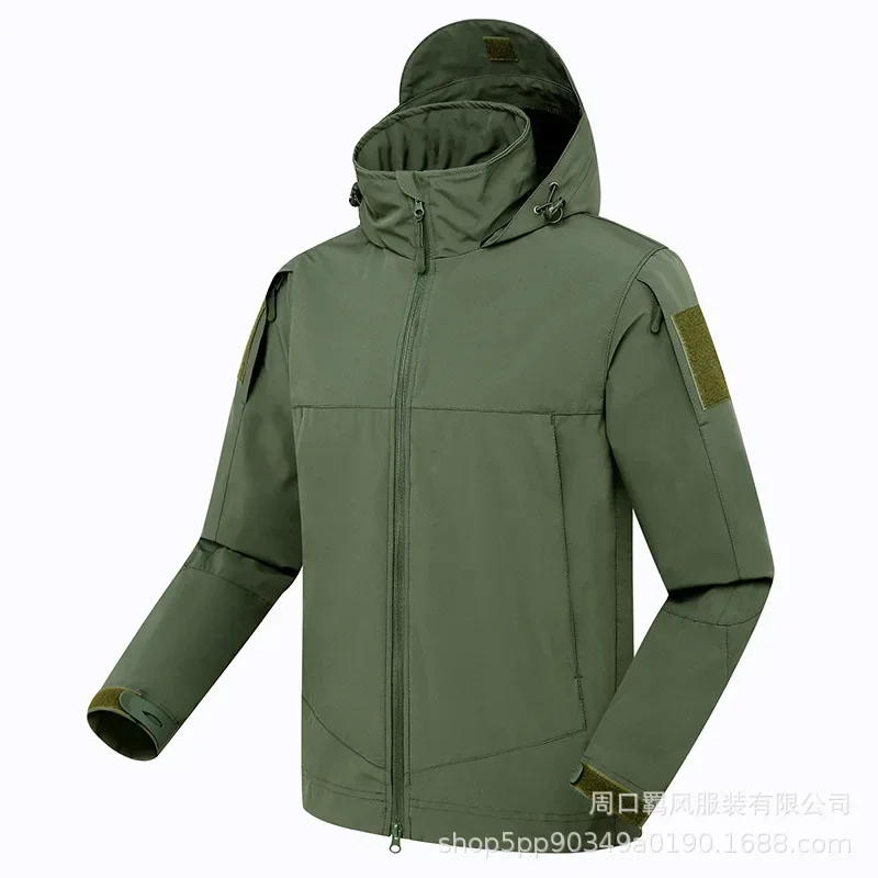 Spring and Autumn Jacket Stormtrooper Jacket Waterproof Windproof Warm Jacket Single Composite Soft Shell Mountaineering Suit