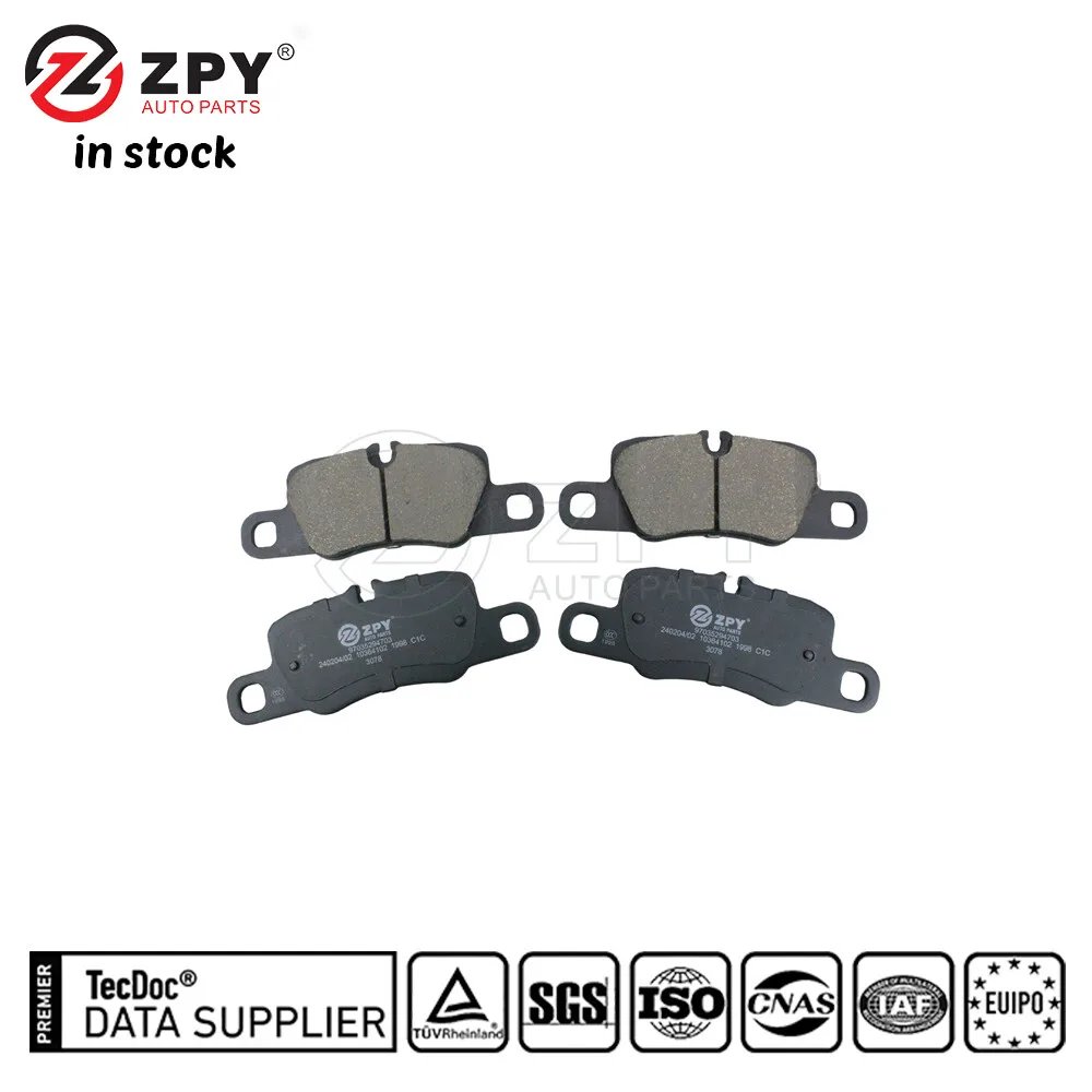 ZPY новый качественный комплект дисковых тормозных колодок спереди для Porsche Panamera 970 3529 4703 ZPY новый качественный комплект дисковых тормозных колодок спереди для Porsche Panamera 970 3529 4703