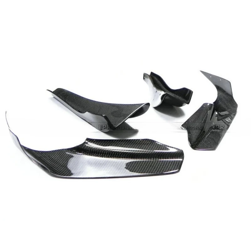 Kompatibel dengan Suku Cadang Modifikasi Nissan Skyline GTR R33 Model AS Spoiler Pisau Udara Bumper Depan Tetap