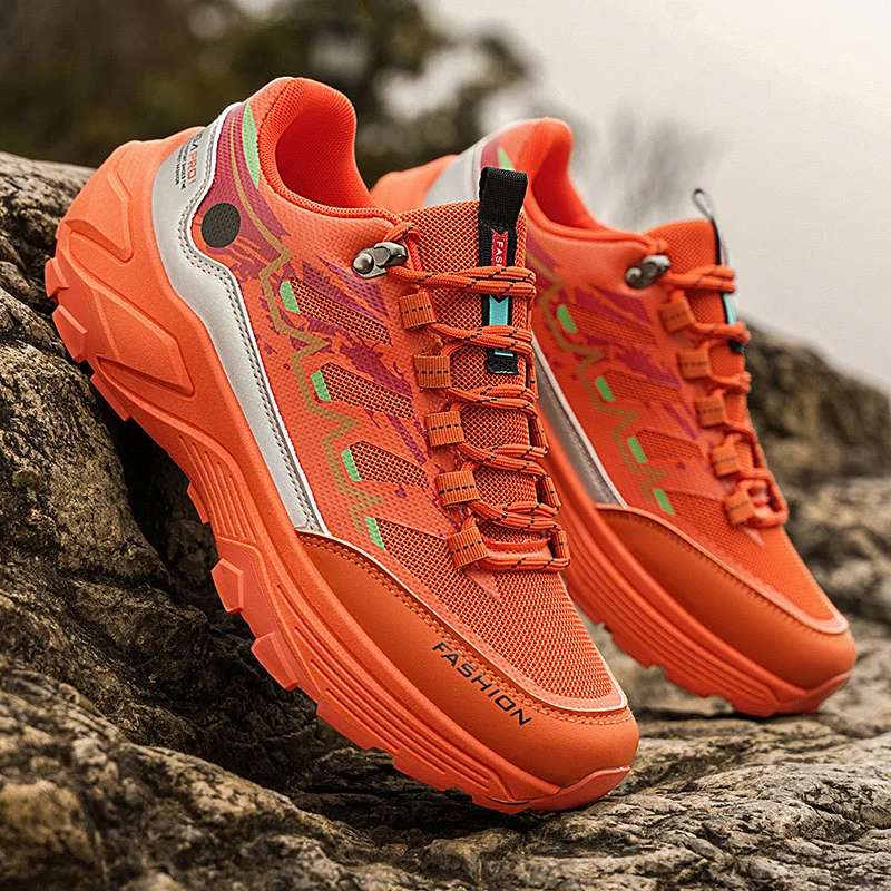 

Running Shoes Men Low-top Breathable Walking Shoes Men Lightweight Mesh Anti-slip Comfort Wear-resistant Casual Shoes Men