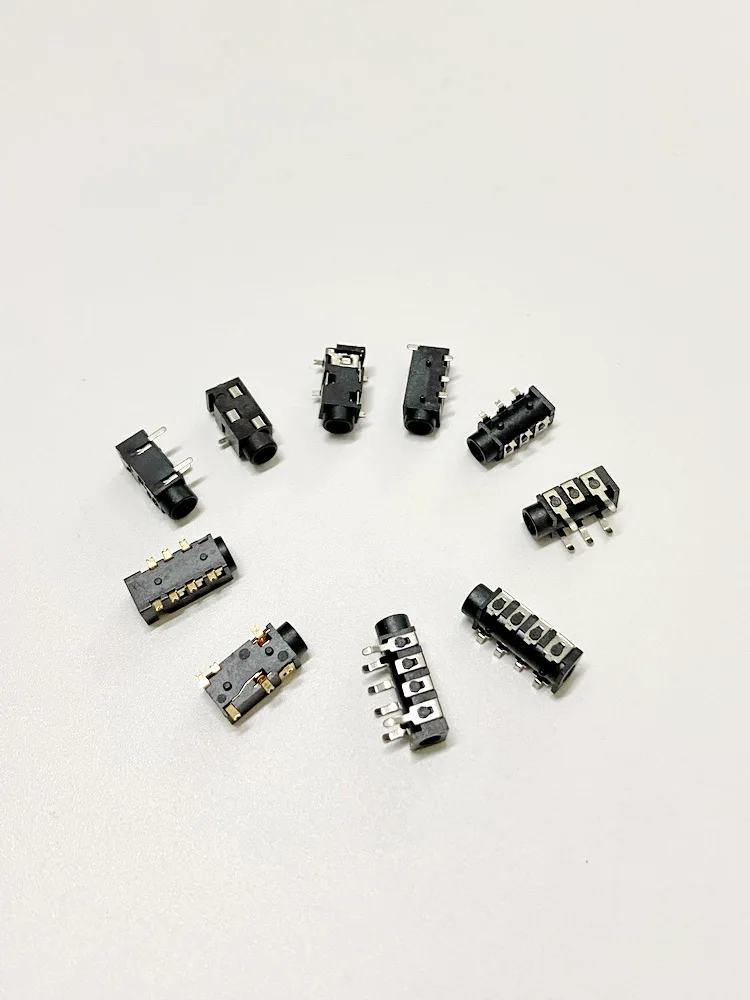 

Connector Dual Channel Sound Jack Headphone Signal Transmission Interface Audio Socket SMT And Direct Insertion Type 3.5mm