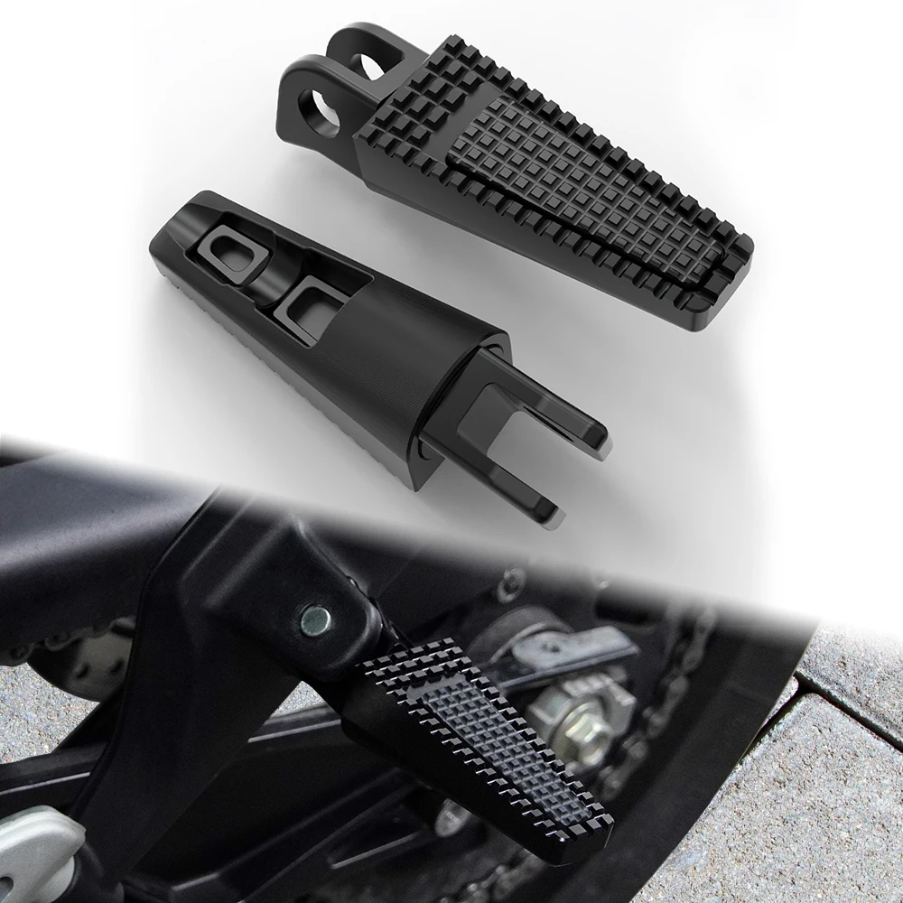 Motorcycle Rear Footrests Footpegs Foot Peg Pedals For Triumph Bonneville 900 2017-2021 Street Scrambler 900 2016-2021