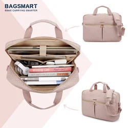 BAGSMART Große Kapazität 17 zoll Laptop Tasche Schulter Messenger Notebook Tasche Aktentasche Büro Reise Business Computer Handtasche