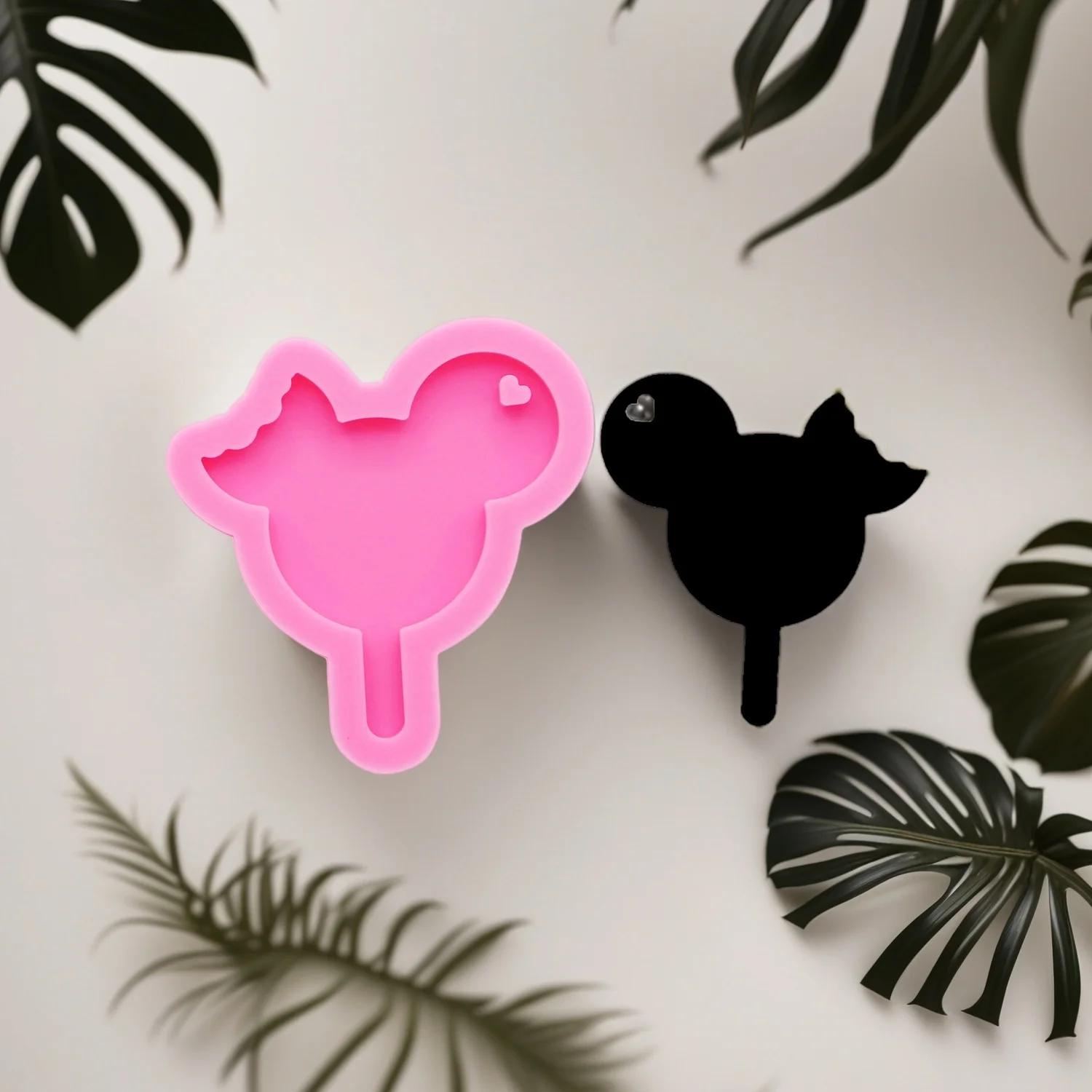 Silicone Mouse With Bow Mold Fondant Chocolate Molds Sugarcraft Clay DIY Handmade Baking Tool for Cake Decoration