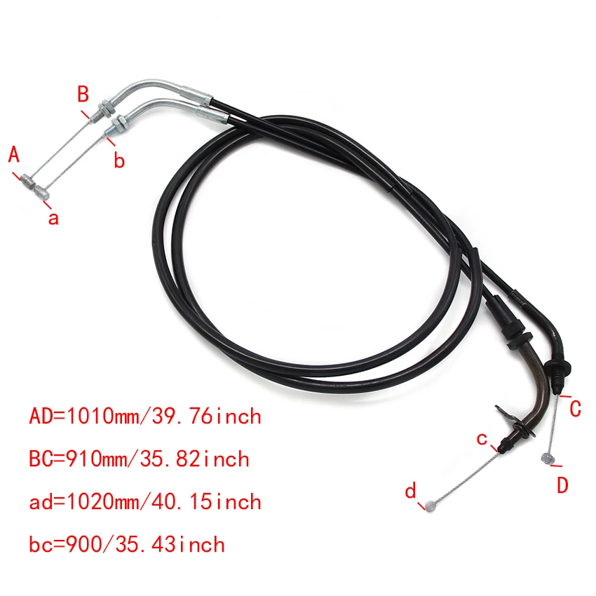 Linka przyspieszenia przepustnicy do Yamaha XVS400 XVS650 5BN-26312-00 5BN-26311-00 5BN-26311-10 5BN-26312-10 4TR-26312-00 4TR- 2631100