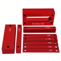 9Pcs Setup Blocks Woodworking - Aluminum Height Gauge Blocks Set - Precision Setup Bars Measuring Tools for Router and Table Saw