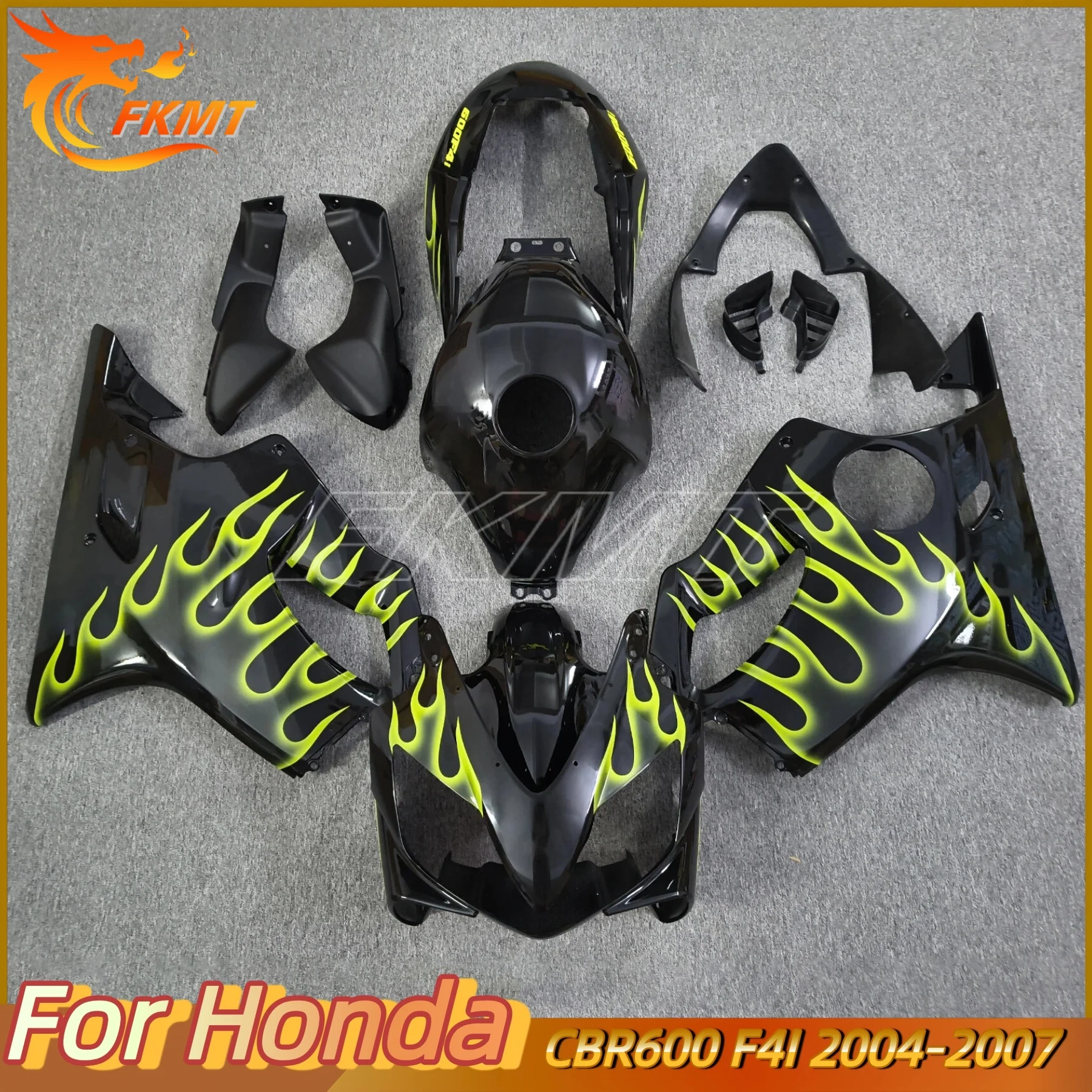 

The ABS For Honda CBR600F4i 2004 2005 2006 2007 Fairing Kit Motorcycle CBR 600 F4i 04 05 06 07 Aftermarket Fairings