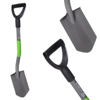 KADAX Shovel Spade Sharp 84cm Metal Garden Sapper Ergo engraving