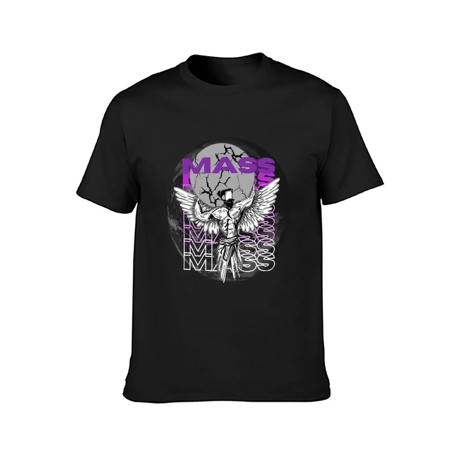 MASS (purple) T-Shirt blacks sweat aesthetic clothes mens vintage t shirts