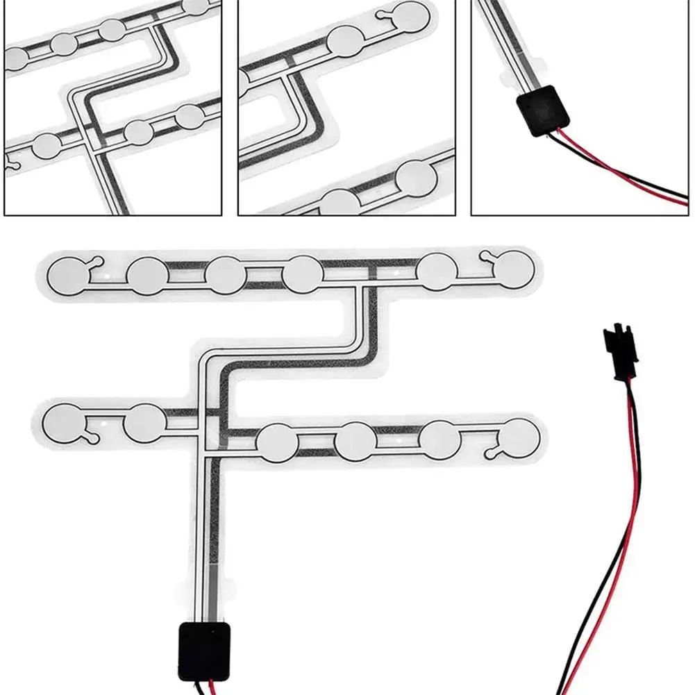 Universal Car Seat Pressure Sensor Safety Belt Warning Reminder Pad Occupied Seated Alarm Accessories