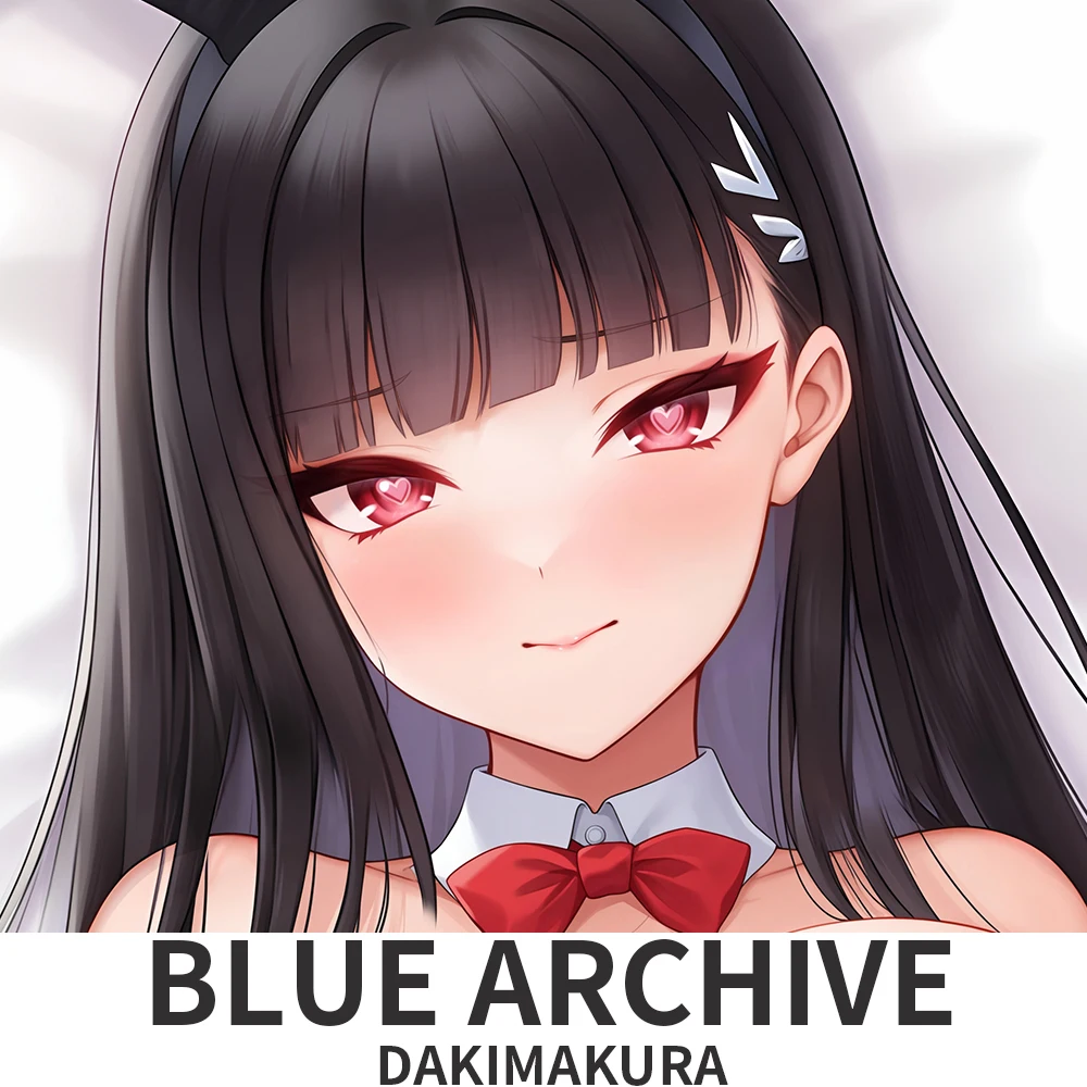 Dakimakura Hugging Body Pillow Case Anime Blue Archive Tsukatsuki Rio Cosplay Otaku Cushion Cover Bedding