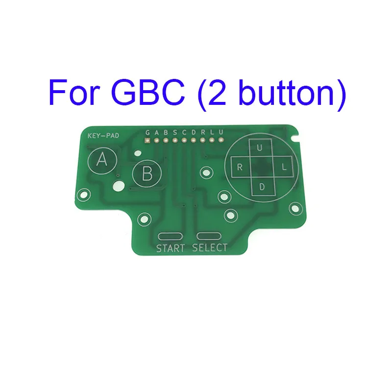 لوحة PCB بأزرار تصنعها بنفسك لـ GBA ، GBC ، GB ، لعبة تحكم كلاسيكية ، صبي ، من 6 أزرار PCB ، لوحة لوحة ABXY D