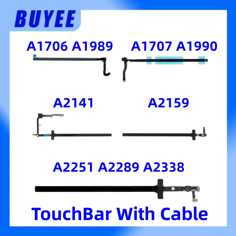 

Original TouchBar With Cable For Macbook Pro Retina A1706 A1989 A1707 A1990 A2159 A2141 A2251 A2289 A2338 TouchBar 2016-2020Year