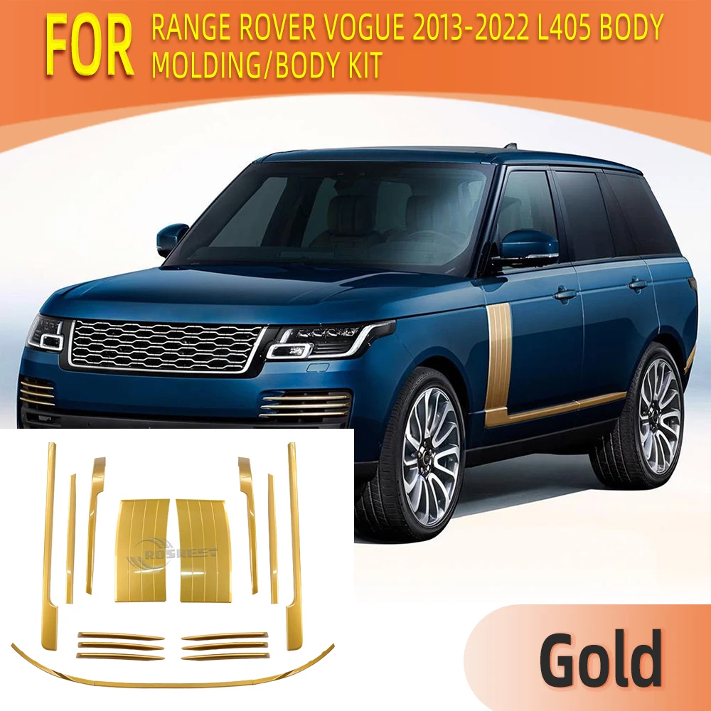 Avery Cool Golden Body Kit For Range Rover Vogue L405 2013 2014 2015 2016 2017 2018 2019 2020 2021 2022 body Trim Customization