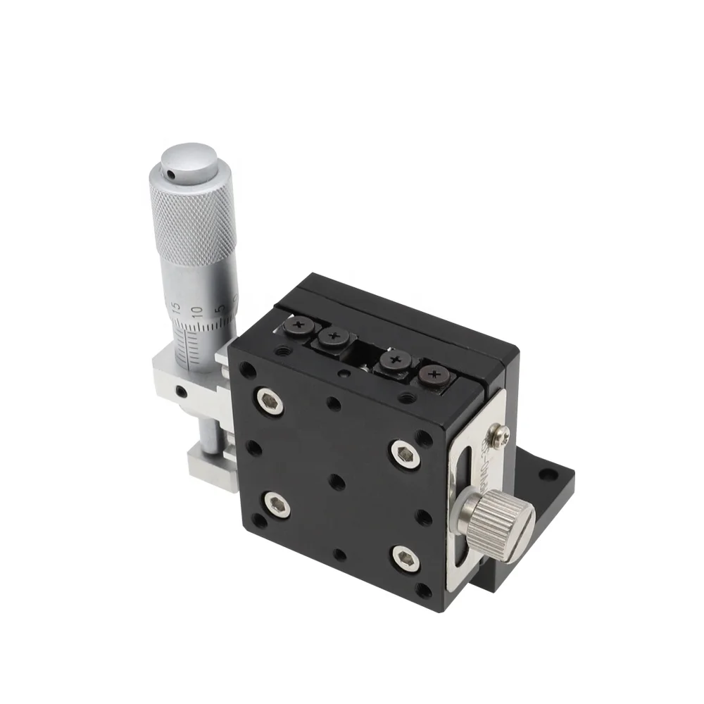 

MPV40-3SR Z Axis Stage Stainless Steel V-Grooved Crossed Roller Bearing Manual Stage