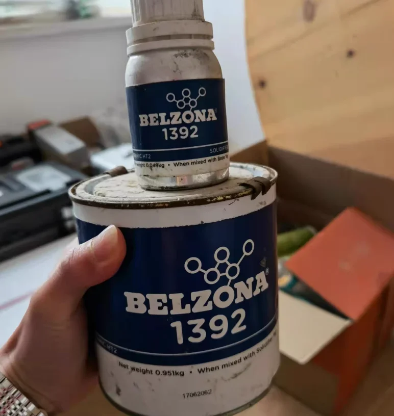 FOR Belzona 1392 Ceramic HT2 1kg Epoxy Coating High Temperature Chemical Resistance