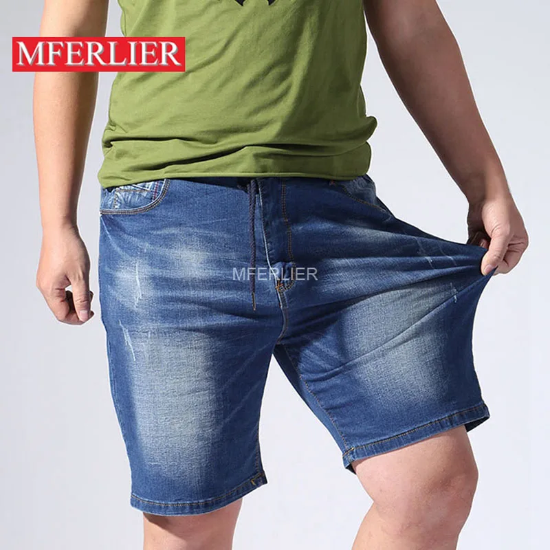 Summer 9XL 150kg Oversize Jeans Men 7XL 8XL Large Size Loose Shorts 58 59