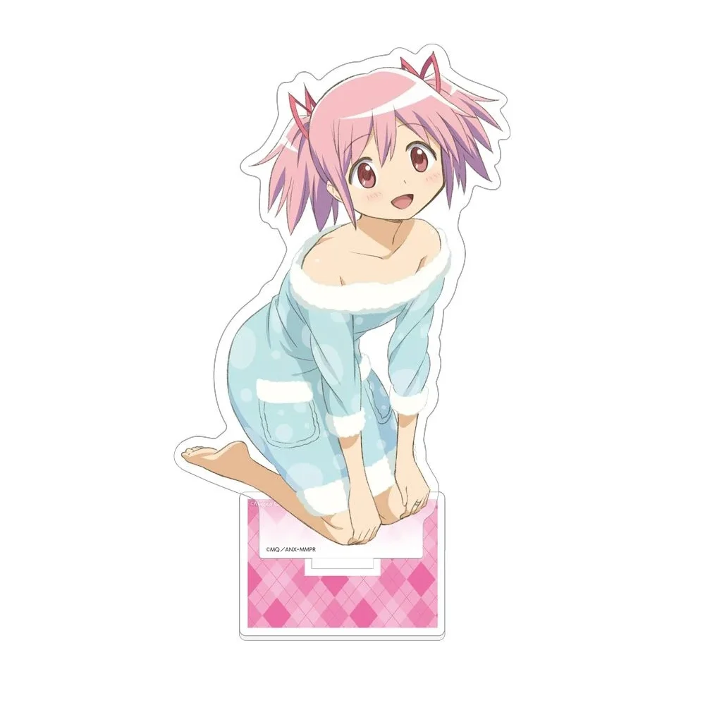 Cute Anime Puella Magi Madoka Magica Girl Figures Sexy Acrylic  Stands Character Model Fans Gift Toys