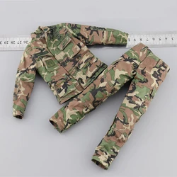 1/6 Soldier Story SS089 US. 82th Army Soldier 1989-1990 Military Camo Uniform Dress Suit Short Sleeves For 12