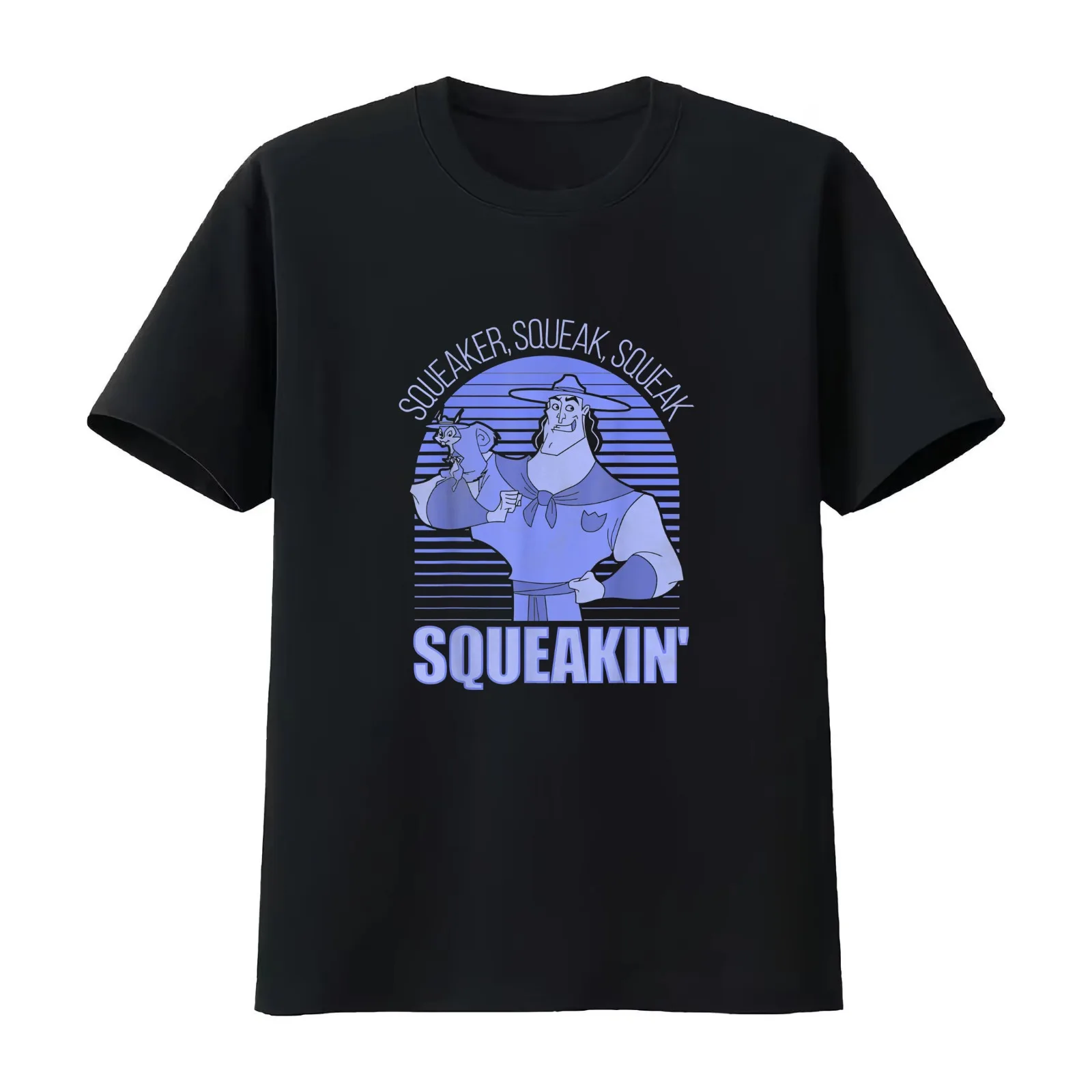 Emperor's New Groove Kronk Squeakin' Squeaker T-Shirt Summer Casual Cotton Tee Oversized Streetwear Tops Unisex Men Women