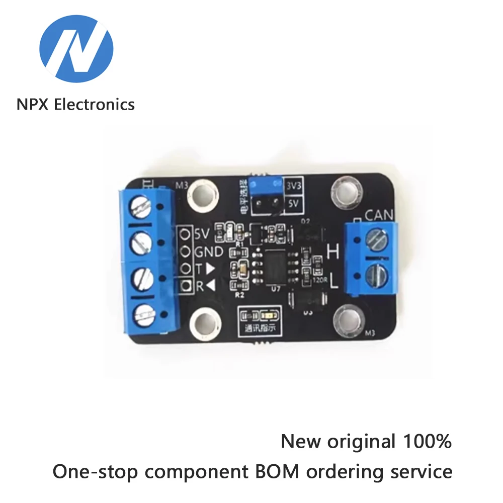 CANFD bus transceiver module - CAN module - Supports CANFD with a 5M baud rate and 5V power supply