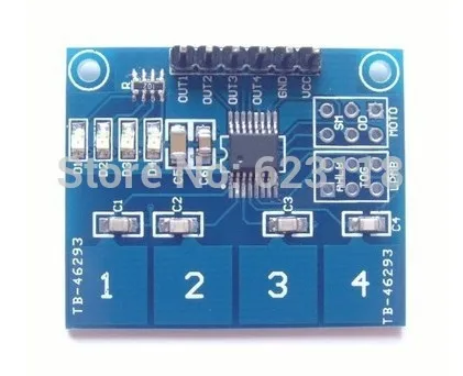 10pcs/lot TTP224 4-way Switch Touch Sensor Capacitive Touch Sensor Module