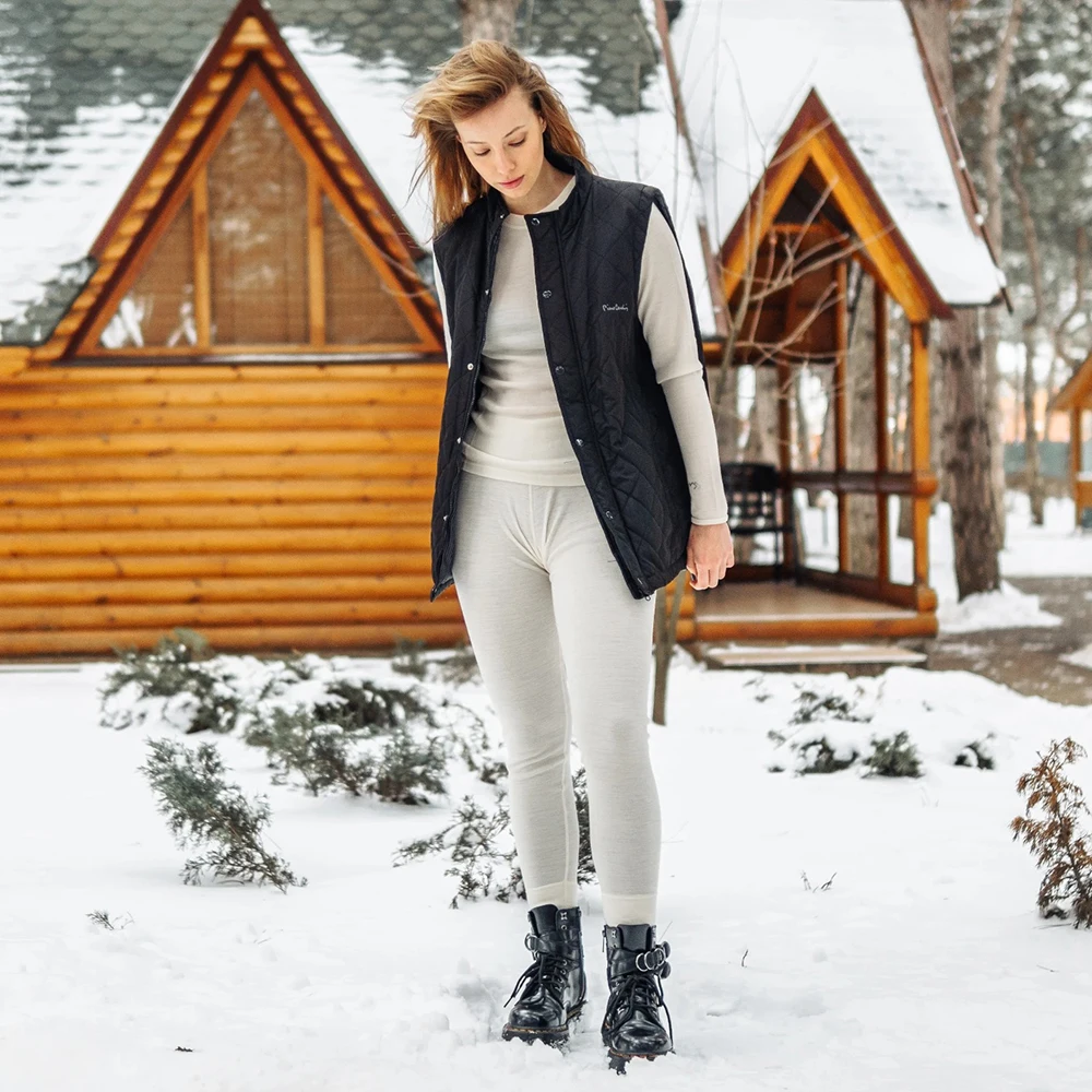 สตรี 100% Merino ขนสัตว์กางเกง - Merino Wool Base Layer Thermal Underwear บทวิจารณ์และราคา