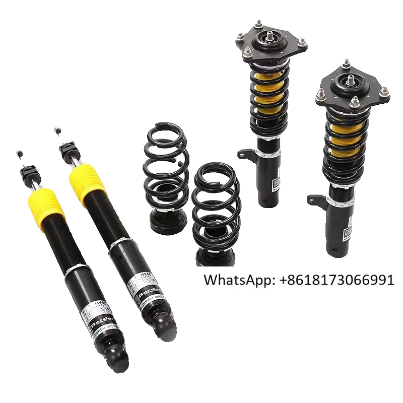 Bode Twisted Tooth Shock Absorber for Reducing Vehicle Body Soft and Hard Adjustable Suspension Shock Absorber Car Modification