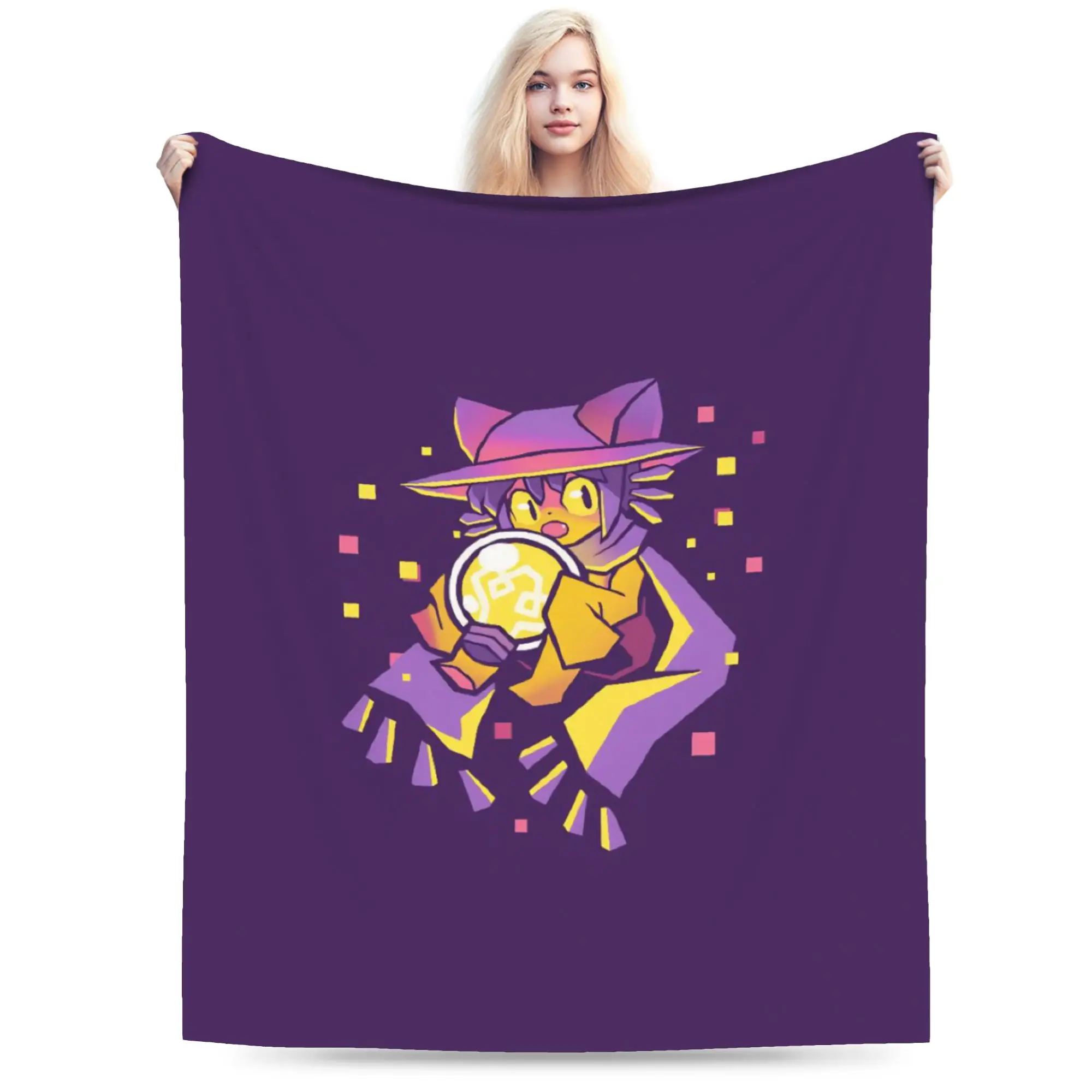 OneShots Niko Throw Blanket for Couch  Soft Cozy Plush Blanket 50x60 Inches Multi-size Bedspread for All Seasons