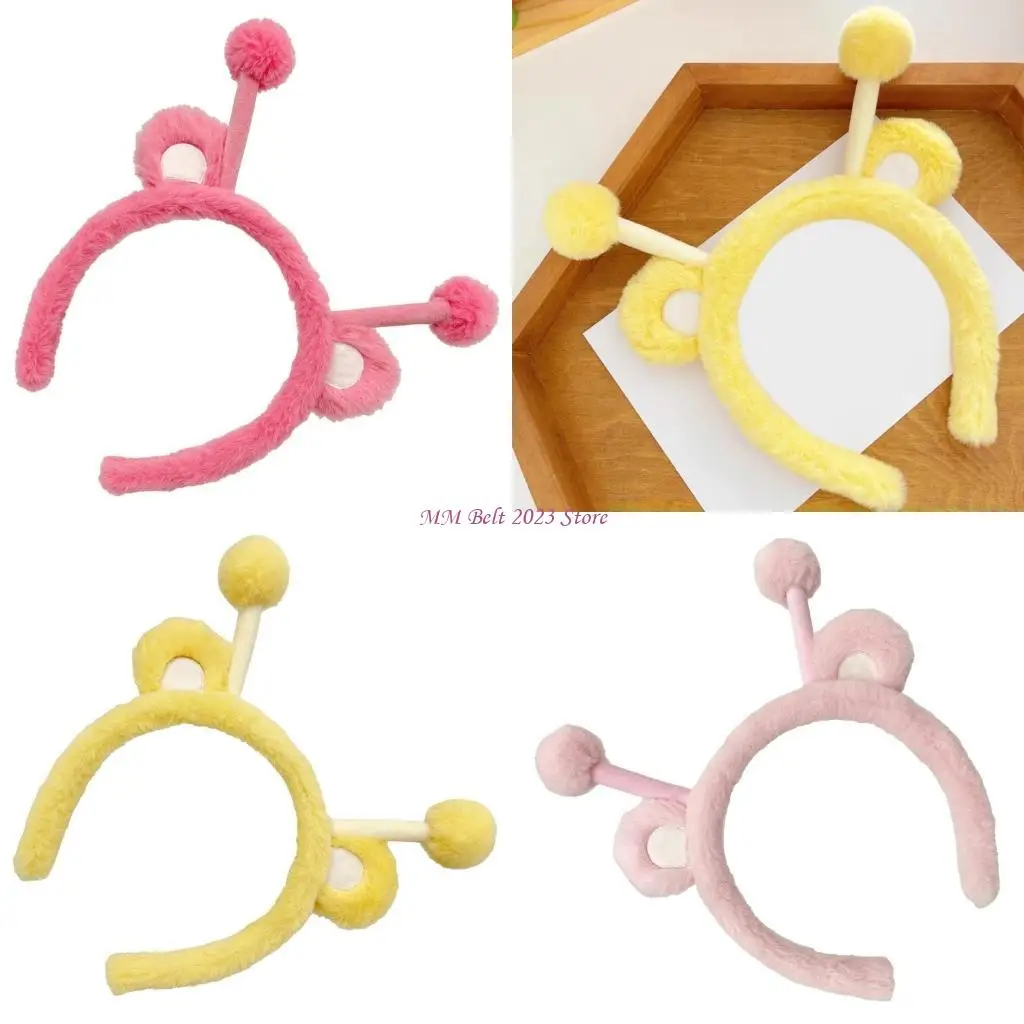 

49ME Fashion Bees Antenna Headband Sweet Headpieces Cosplay For Children And Women