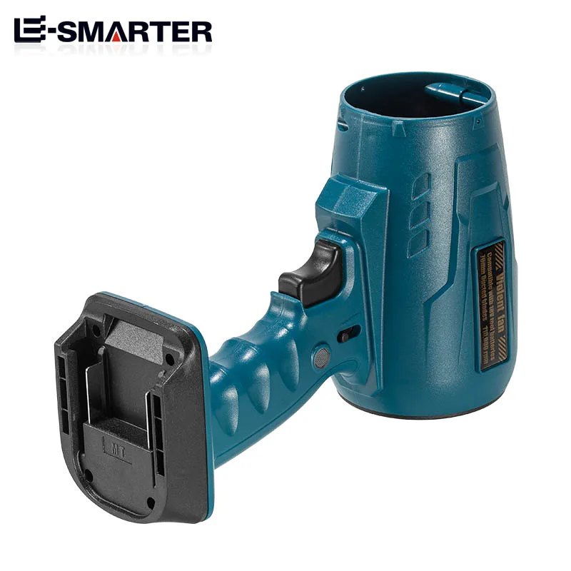 Powerful Brushless Turbo Electric Blower Handheld Violent Fan Snow Leaf Dust with Thrust 600g Compatible with 18V Tool Battery