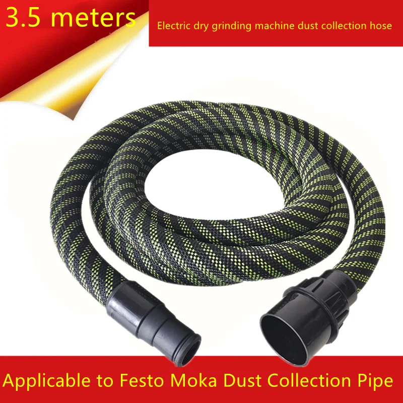 

Подходит для электрической сухой шлифовальной машины Festo Moka, змеиный шланг, 3,5 м, нестатический шланг для накопления пыли, аксессуар для пылесоса