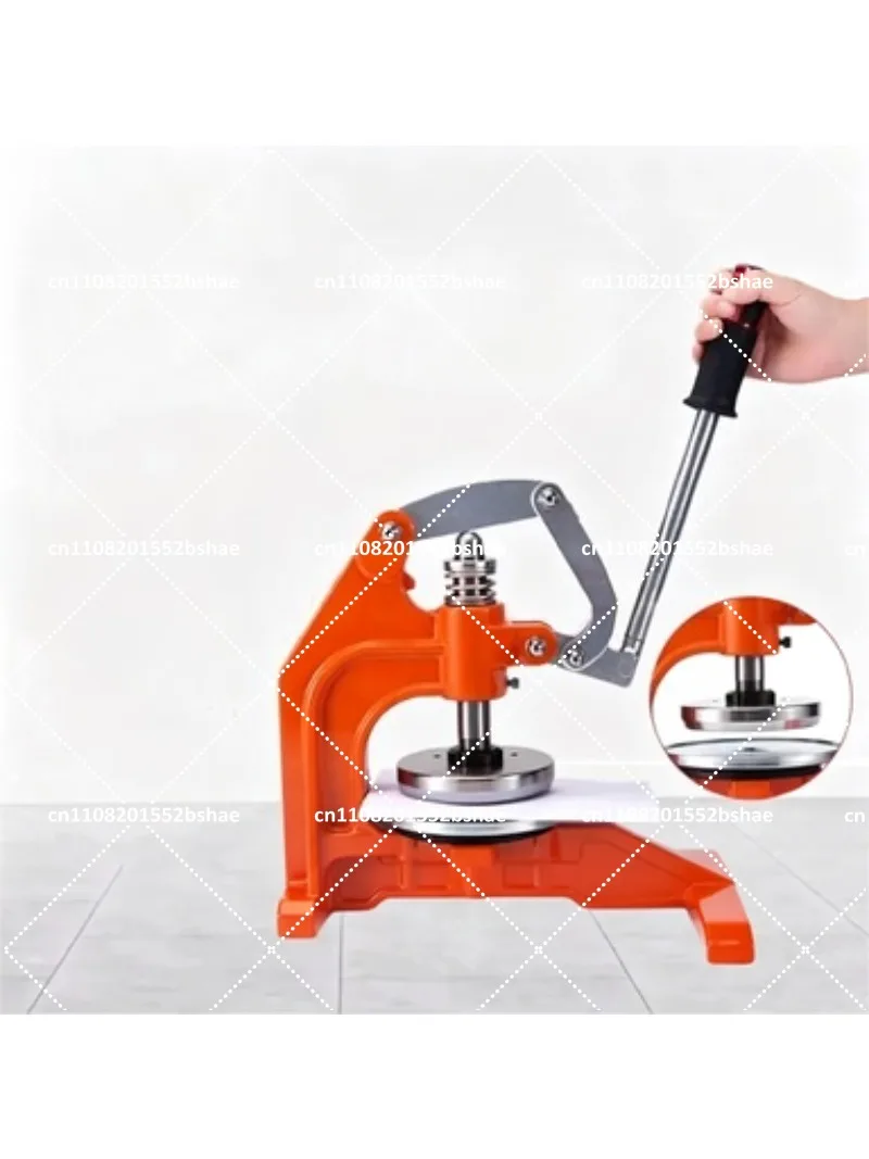 Manual Round Fabric Sampling Knife High-Precision Textile Cutting Tool 100CM2 Alloy Cutter Head