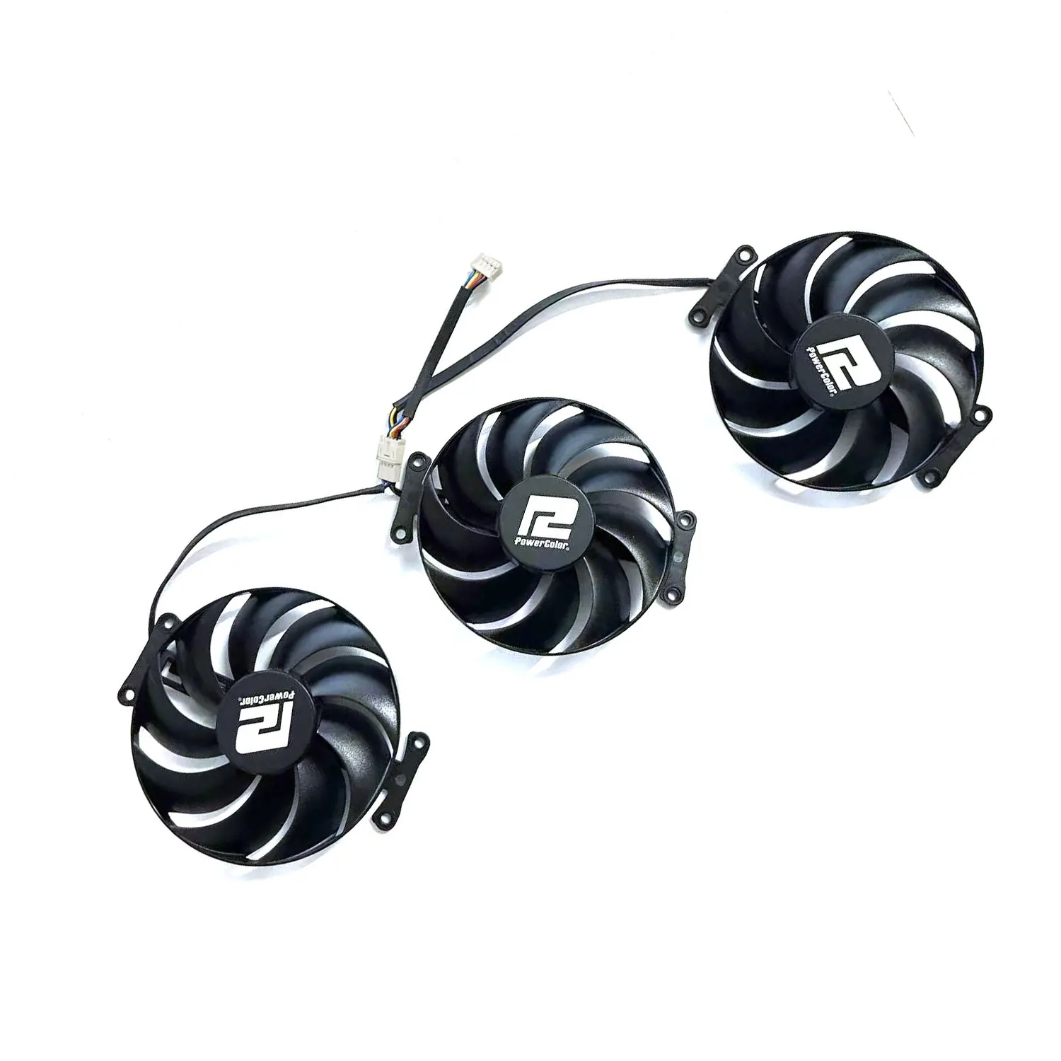 

voor PowerColor RX 7800 XT 16G concurrerende grafische kaart 87MM 4PIN T129215BU RX 7800 XT GPU FAN