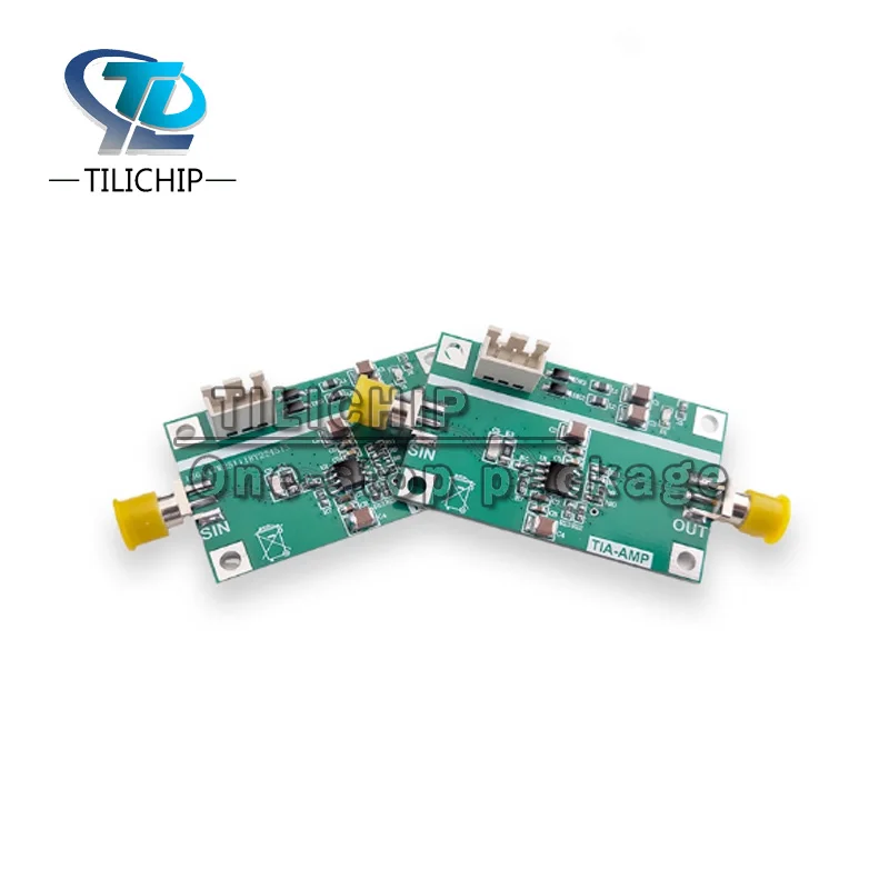 AD8066 transimpedance amplifier microcurrent conversion module - photodiode IV current to voltage conversion