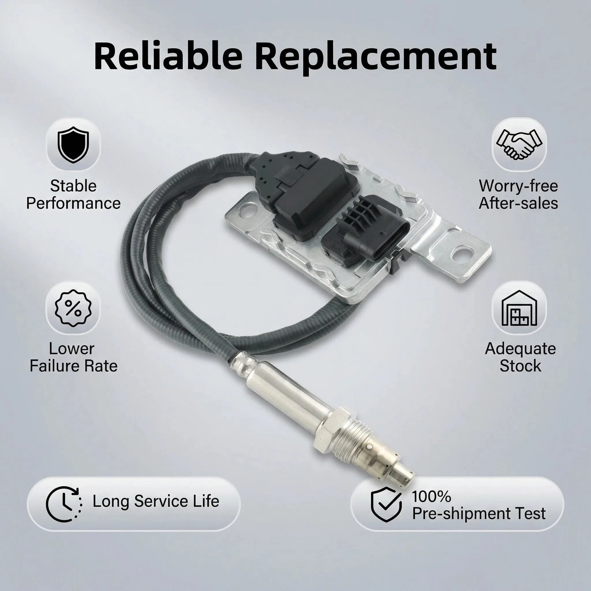 

8R0907807Q V10-72-0159 The brand-new NOx sensor For VW Audi Q5(8RB) 2.0 3.0 TDI quattro 2008-2017 Euro VI AAA9191170077