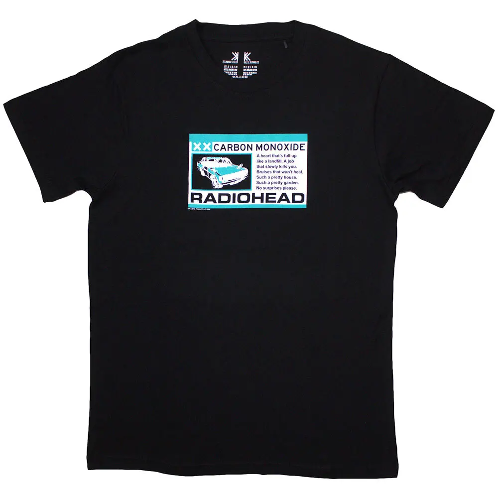 

Authentic Radiohead Carbon Patch T-Shirt S-2XL NEW Aesthetic Clothes Anime T-Shirt Tops Men Gifts Men New In Tops & Tees
