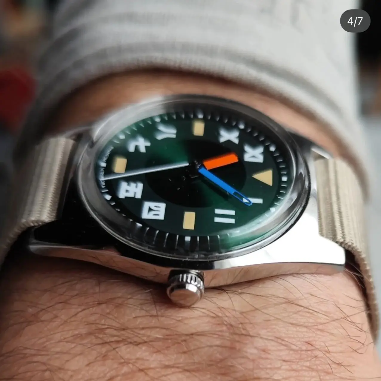 

PHANTOM Мужские 7120 Механические часы с ручным заводом 36 мм Ретро Деловые часы Классические простые часы для пар